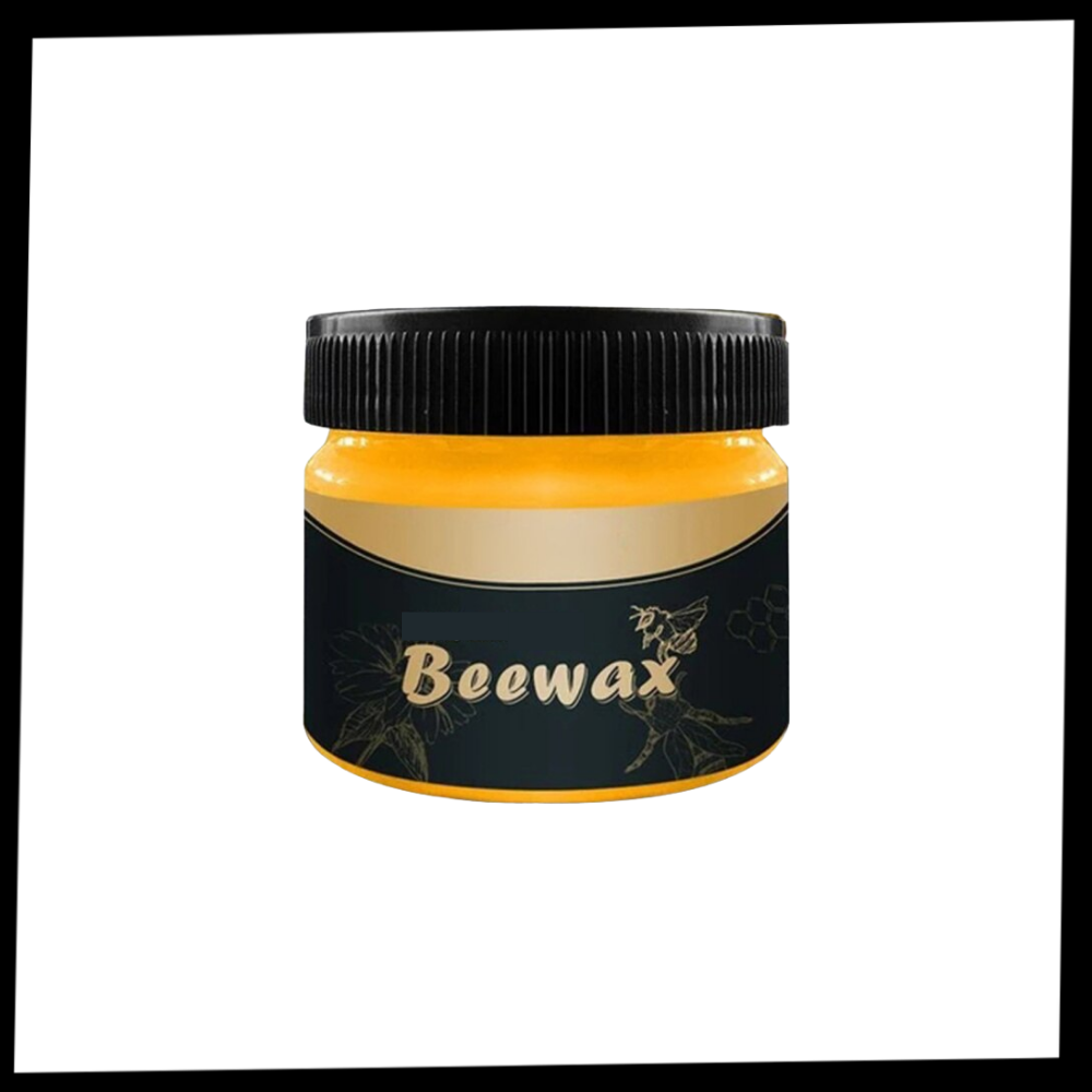 Cera de abelha aromática para secagem de madeira, produto Homchum para polir e lustra madeira com aroma natural.