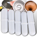 Conjunto de 5 agitadores magnéticos para xícaras, utensílios de cozinha da marca Home Brew Ohio, usados para misturar bebidas.