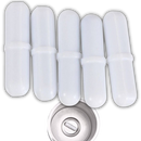 Conjunto de 5 agitadores magnéticos para canecas, utensílios de cozinha da marca Home Brew Ohio, para misturar bebidas.