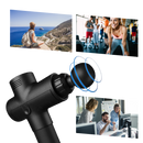 Pistolet de massage Homedics de multi velocidades, dispositivo portátil para relaxamento muscular e alívio da tensão.