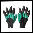 Luvas de jardinagem Homeme com dentes para cavar e escavar, feitas para trabalhos no jardim e plantio.