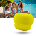 Capa anti-derrame em silicone azul da marca Homyl, acessório de bar para evitar vazamentos em copos.