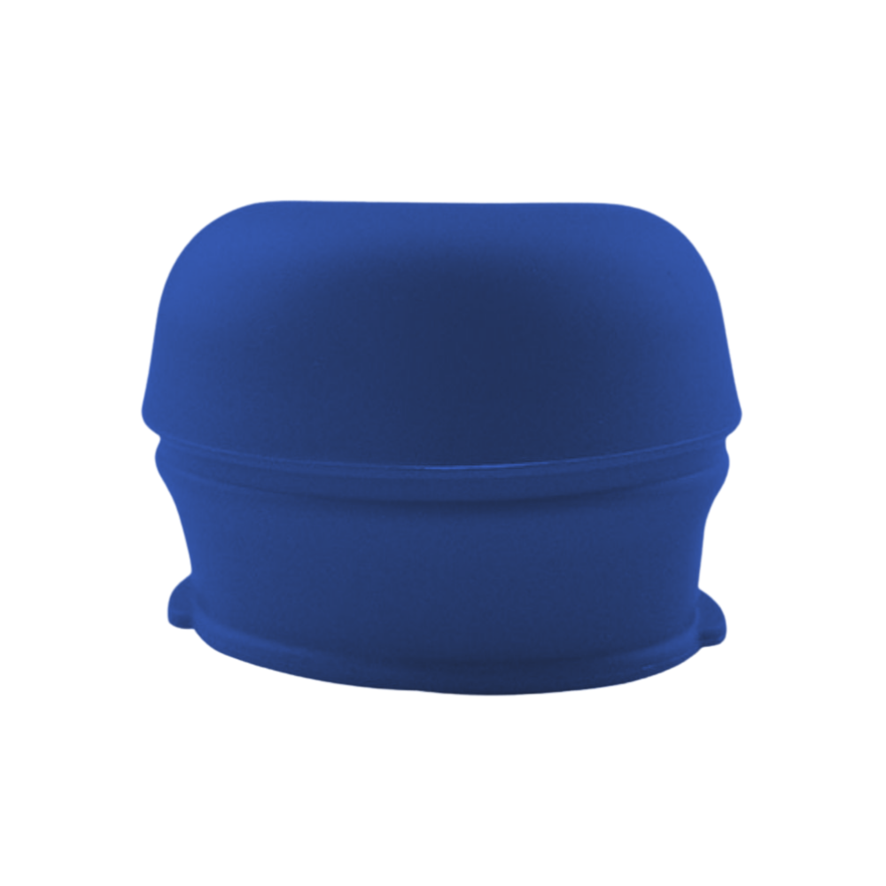 Capa anti-derramamento de silicone azul da Homyl, acessório de bar para proteger bebidas contra vazamentos.
