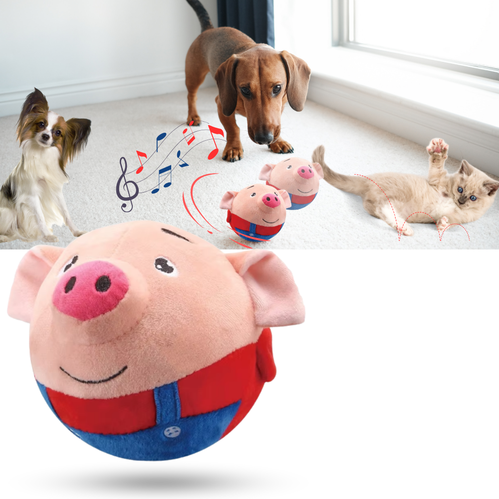 Jogo interativo para cães da marca Homyl, acessório vermelho para divertir e estimular o seu cachorro.