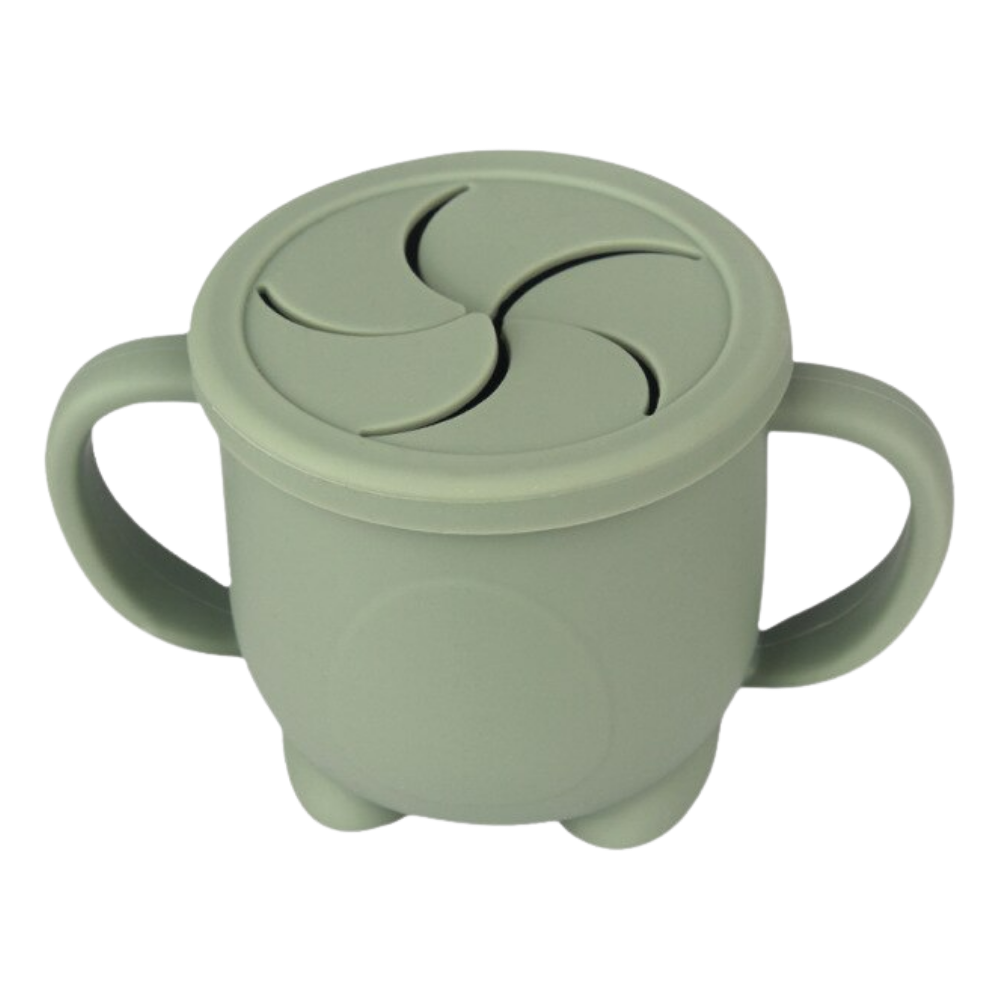 Tasse à snack para bebê Homyl, ideal para alimentação e alimentação infantil, com design prático e seguro para crianças pequenas.