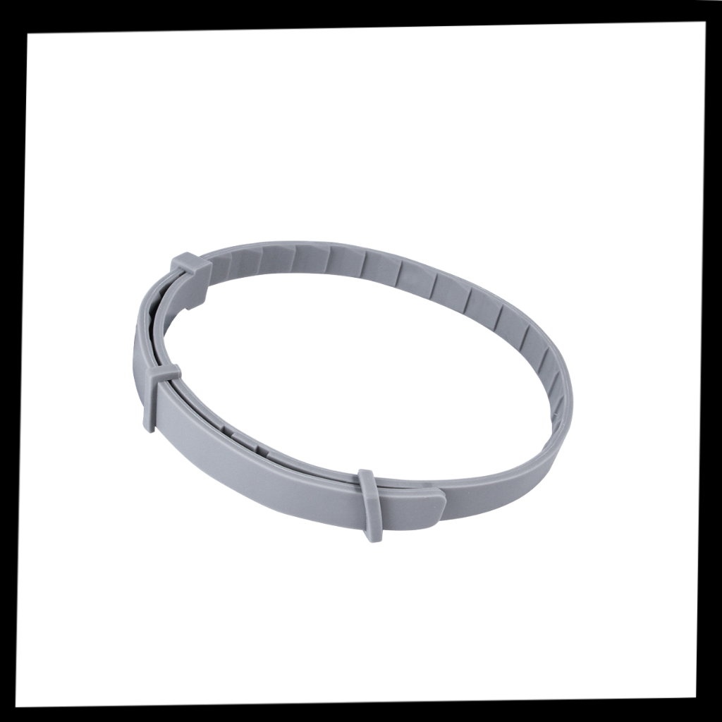 Collier anti-pulgas para animais de estimação, modelo Homyl, indicado para cães de grande porte, com fecho ajustável e design resistente.