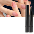 Caneta de esmalte Homyl com acabamento rosa bonbon, secagem rápida para unhas, produto de cosméticos.