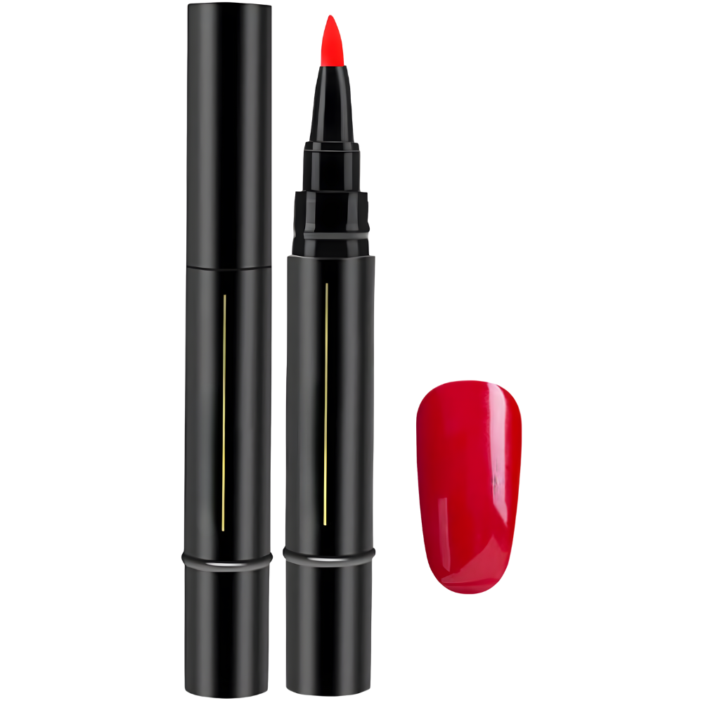 Stylo de esmalte de unha Homyl com acabamento rosa bonbon e secagem rápida, ideal para unhas coloridas e práticas.