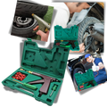 Kit de réparation de pneus Homyl, auto et universel, pour réparer crevaisons de pneus de véhicules.