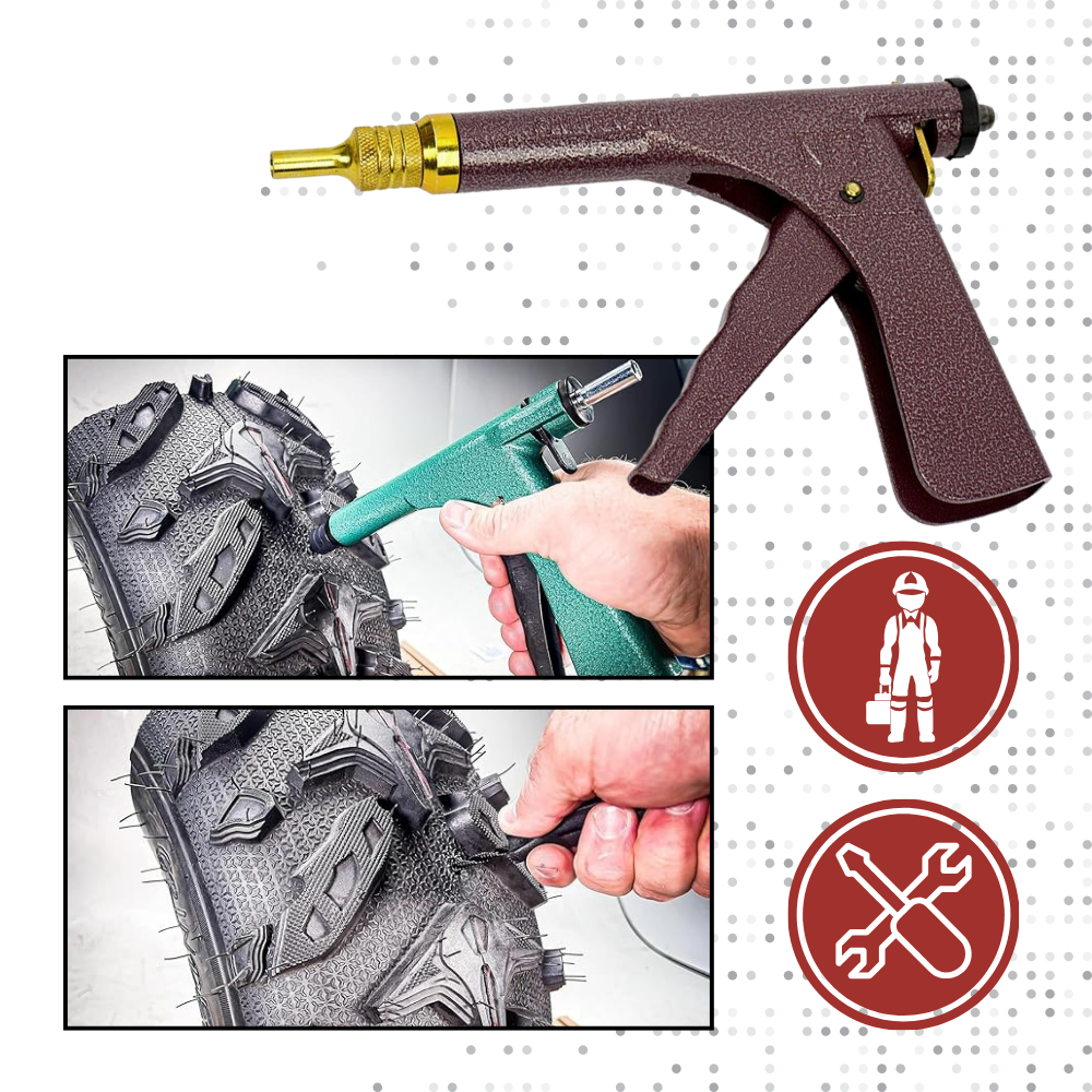 Kit de réparation de pneus Homyl, auto et universel, pour crevaisons, destiné à l’entretien et la réparation des véhicules.