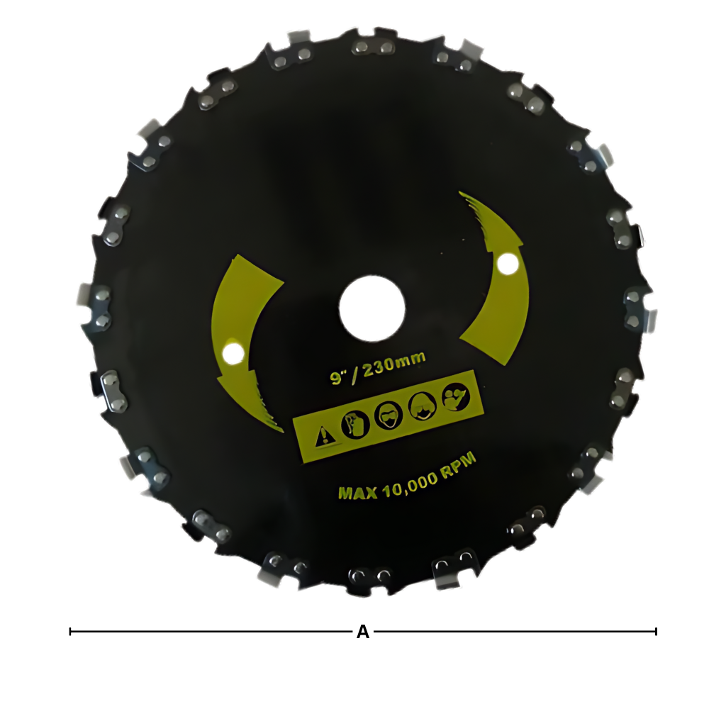 Scie circulaire Homyl para corte de bordas em aço, equipamento elétrico de exterior de alta velocidade e 180 mm de diâmetro.