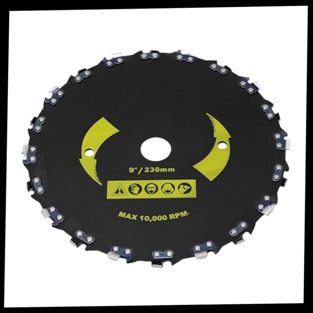 Serra circular elétrica Homyl para corte de bordas em aço, equipamento de jardim portátil de alta velocidade, 180 mm