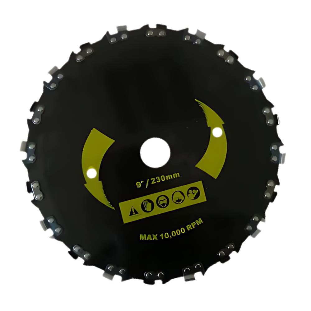 Scie circulaire Homyl para coupe-bordures, equipamento elétrico externo de aço, lâmina de 180 mm para cortes rápidos.