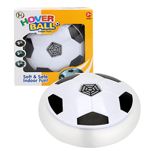 Balle flutuante luminosa com LED da marca Homyl, brinquedo de atividade em cor preta com luzes brilhantes.