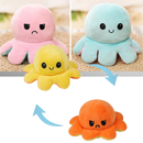 Peluche reversível mini polvo da marca Homyl, fofinha e colorida, ideal para decoração ou brinquedo.
