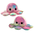Peluche reversível mini polvo da marca Homyl, figura de pelúcia macia e colorida, ideal para crianças e colecionadores.