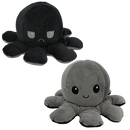 Peluche reversível mini polvo da Homyl, figura de pelúcia fofinha, com cores vibrantes e detalhes divertidos.