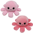 Peluche reversível mini polvo da Homyl, figura de pelúcia com design de polvo, ideal para decoração ou brincadeiras.