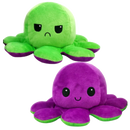 Peluche reversível mini polvo da Homyl, figura de pelúcia divertida e macia em cores vibrantes, ideal para brincadeiras e decoração.