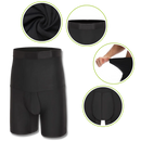 Short fitness Homyl sem costura, cintura alta, roupa esportiva branca, ideal para treinos de ginástica e musculação.