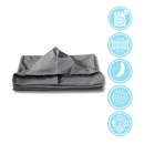 Cobertor portátil com capuz Sleep Pod da Saking, cobertura aconchegante e vestível para conforto e descanso.