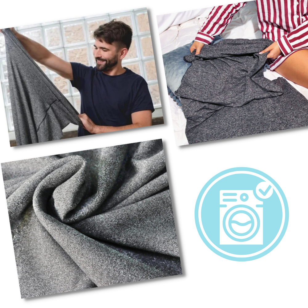 Cobertor portátil com capuz Sleep Pod da Saking, mantinha aconchegante e prática para conforto em qualquer lugar.