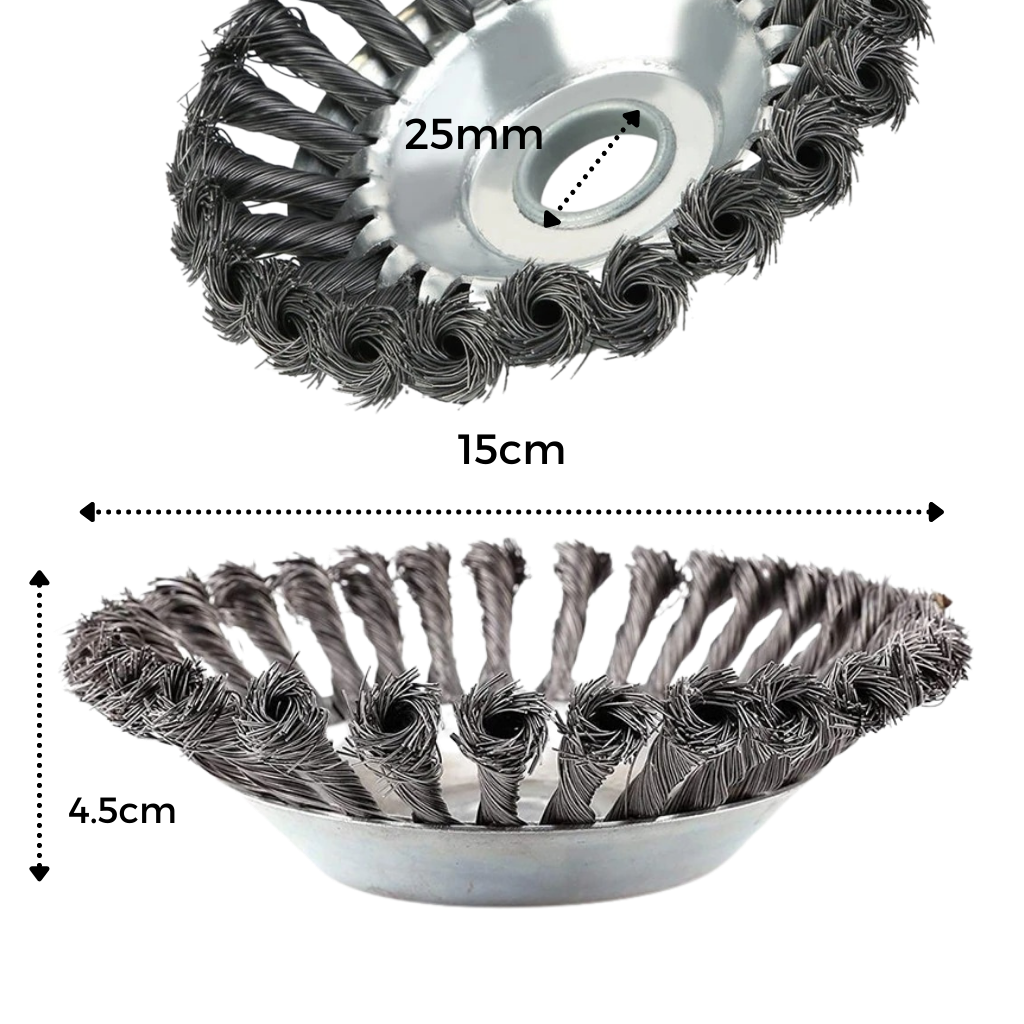 Cabeça de debrousailleuse em fio de aço ao carbono da marca Hotbest, equipamento elétrico para uso externo.