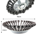 Cabeça de debrousailleuse em fio de aço ao carbono da marca Hotbest, equipamento elétrico para uso externo.