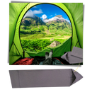 Cobertura de sono portátil da Hotbest para atividades ao ar livre, mantêm aquecido e confortável em ambientes externos.