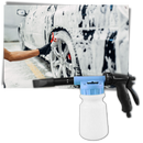 Pistolet à mousse Houkiper para carros, ferramenta de limpeza e decoração automotiva, com bico para aplicação de espuma.