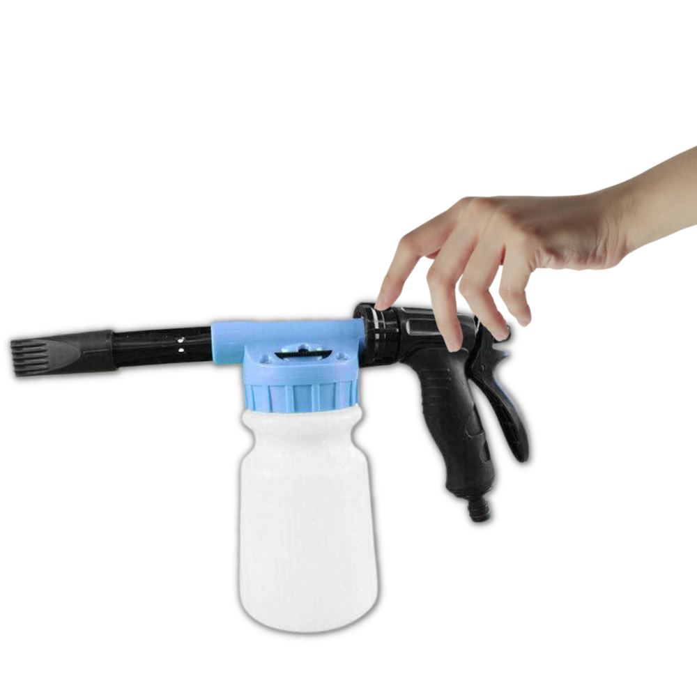 Pistolet à mousse pour voiture Houkiper, ferramenta de limpeza automotiva, com bico para aplicação de espuma em veículos.