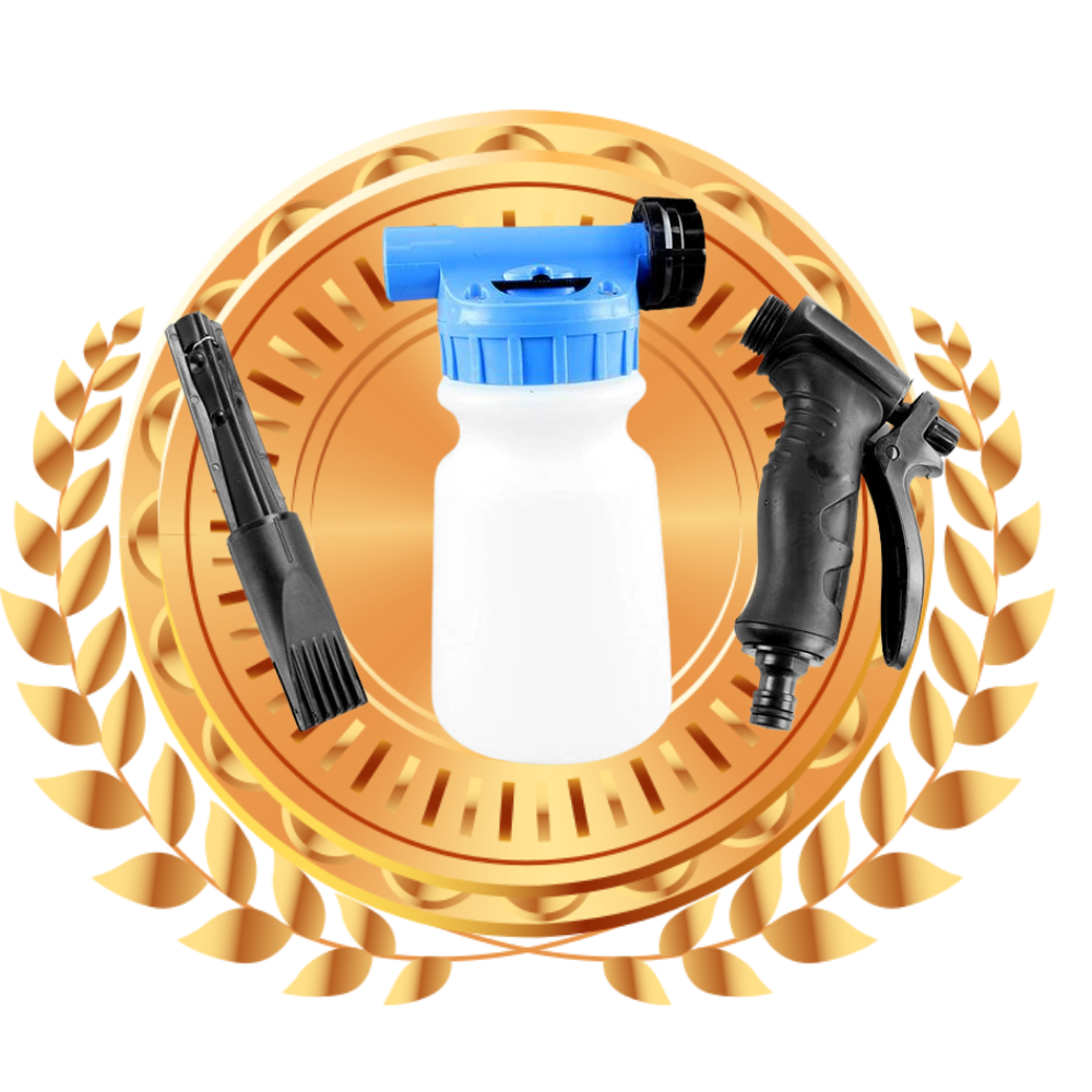 Pistolet à mousse pour voiture Houkiper, ferramenta de limpeza e decoração automotiva, com bico de aplicação de espuma.