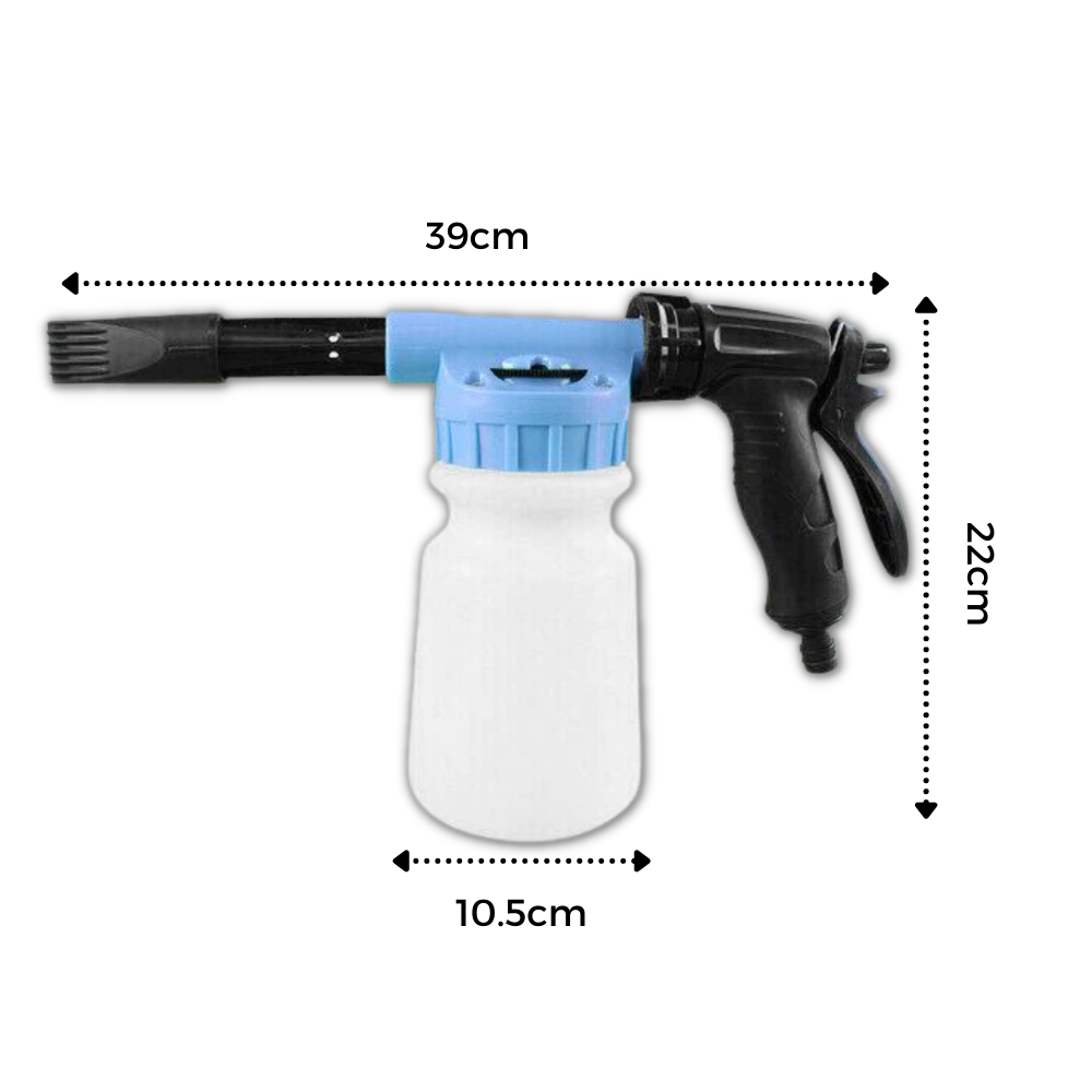 Pistolet à mousse pour voiture Houkiper, ferramenta de limpeza e decoração veicular com bico para aplicação de espuma.