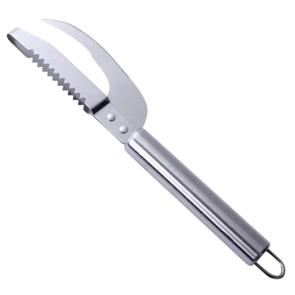 Couteau para peixe e frutos do mar da Hozxclle, utensílio de cozinha com lâmina afiada para preparar peixes e mariscos.