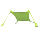 Tenda de sombra leve para praia da marca Htovila, em cores vermelhas, ideal para proteção solar ao ar livre.