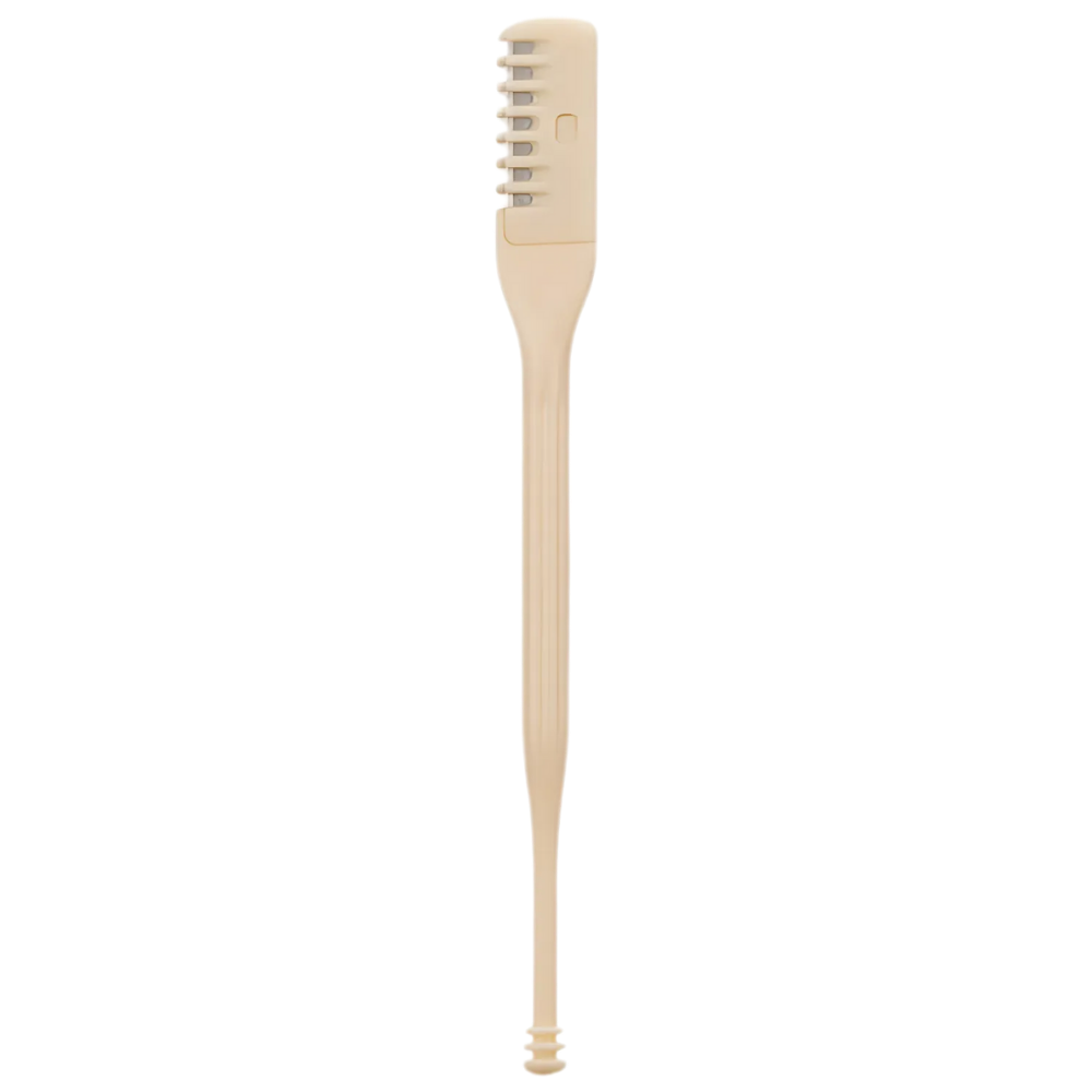 Tondeuse manual de precisão para nariz da Huanledash, ferramenta de cuidado facial para remoção de pelos indesejados.