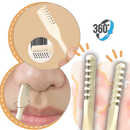 Tondeuse manual de precisão para nariz da Huanledash, ferramenta de cuidados pessoais para remover pelos indesejados.