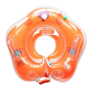 Bóia de pescoço para bebê da Huasi, acessório de banho infantil em cor laranja, ideal para segurança e conforto na água
