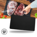 Prato de descongelamento rápido Huohuo, utensílio de cozinha para descongelar alimentos de forma eficiente.