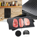 Plateau de décongelation rapide Huohuo, utensílio de cozinha para descongelar alimentos de forma eficiente.