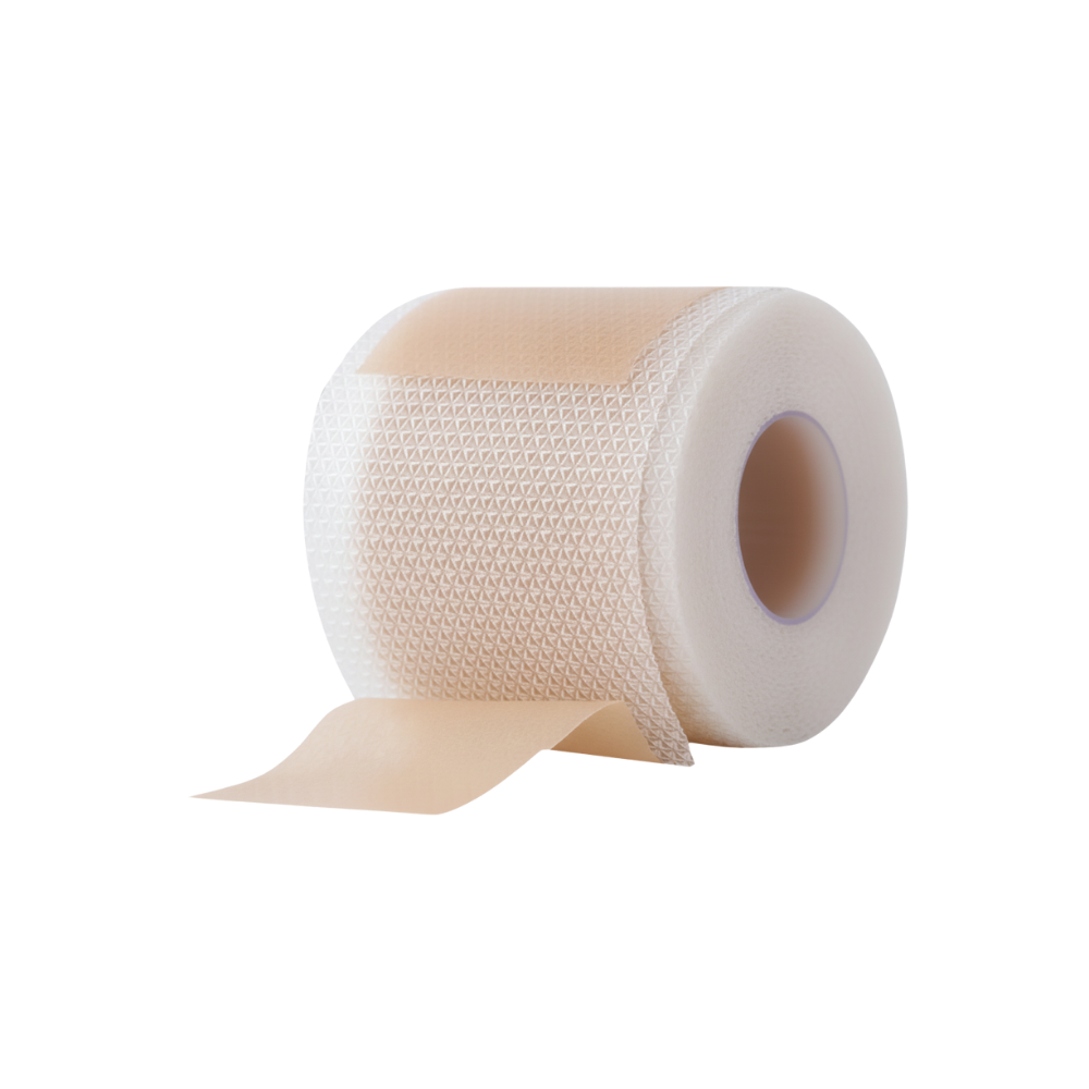 Adesivo de silicone com ácido hialurônico da Dongzhur para cicatrizes, utilizado em primeiros socorros e cuidados com a pele.