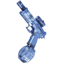 Jogo de pistola de água elétrica azul da Hearnice, brinquedo de lazer ao ar livre para diversão aquática.