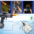 Pistola d'água elétrica Hearnice para jogos ao ar livre, com design de pulso hidro para diversão fácil e refrescante