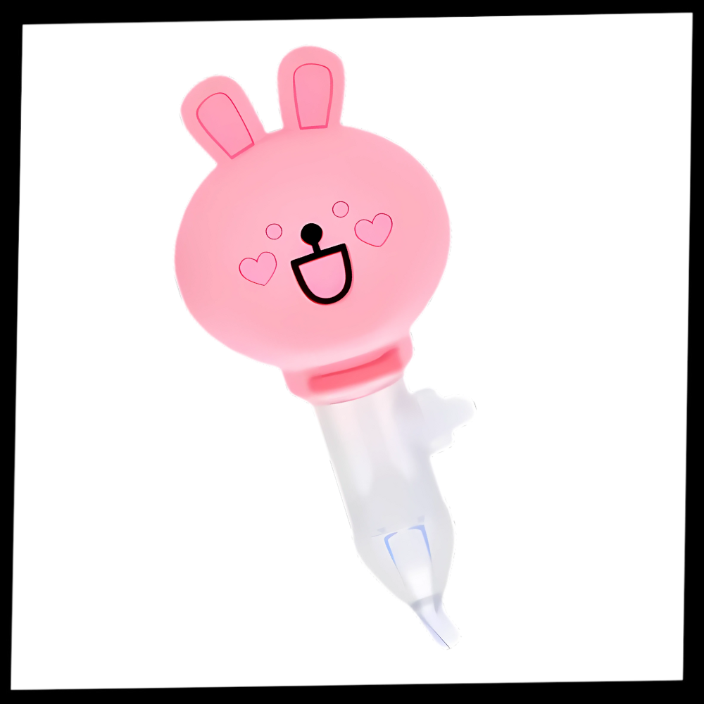 Mouche-bébés aspirador nasal de silicone hygiênico da Voastvy, com design seguro para limpeza nasal de bebês.