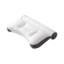 Travesseiro de apoio cervical hipoalergênico da Jiafang, em cinza, ideal para suporte confortável durante o sono.