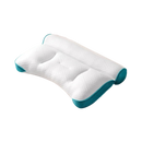 Travesseiro de apoio cervical hipoalergênico Jiafang, confortável e verde, ideal para suporte na linha de dormir.