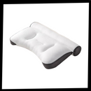 Travesseiro de suporte cervical hipoalergênico da Jiafang, em embalagem, ideal para conforto e saúde durante o sono.