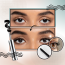 Máscara de volume e olhar XXL da Ibcccndc com escova metálica, realça cílios e dá efeito dramático ao olhar.
