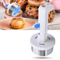 Cuchara de cilindros para sorvete da Cuisipro, utensílio de cozinha para fazer e servir sorvete em cilindros.