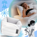 Órtese de suporte dorsal em seda gelada da Walm-Creator, com design confortável para apoio e estabilidade na região lombar.